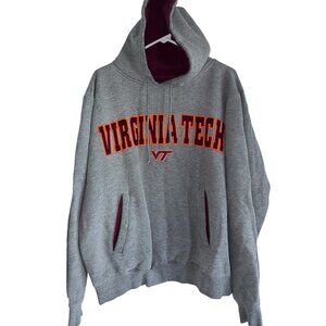 Champs Sports VIRGINIA TECH Hokies Sweatshirt HOODIE Mens M Embroidered